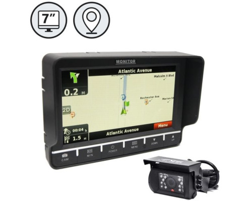 RVS Systems RVS-7700 620 TVL Backup Camera System with GPS Navigation, 2.5mm Lens