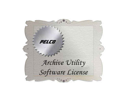 Pelco AUSVR-SW-1L Archive Utility Server Software w/1 DVMS License