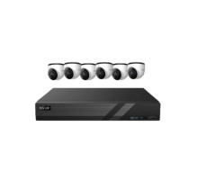 InVid INVID-K82T56 8 Channel NVR with 2TB + 6 X 5-Megapixel Cameras