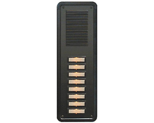 Alpha TTM8B 8 Button Speaker Panel-Brown-Flush