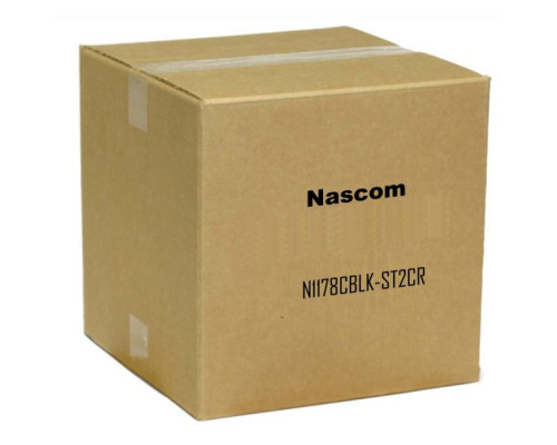 Nascom N1178CBLK-ST2CR Recessed 3/4