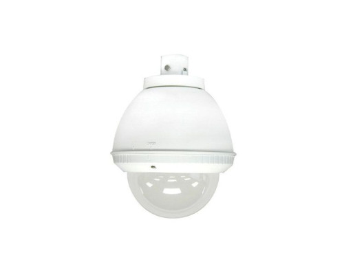 Sony UNI-INS7C1 7-inch Indoor Pendant Housing for SNC-RZ50N and SNC-RZ30N, AC 24V Input, DC 12V Power Included, Clear Dome