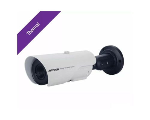 Avycon AVC-THN11FT-F15 396 X 264 Fixed Outdoor Network IP Thermal Bullet Camera, 15mm Lens