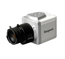 Ikegami 525KIT4 1080p Color Hybrid Box Camera with 5mm - 50mm, Mount and Power Supply