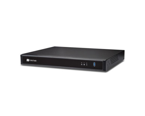 Arecont Vision AV-CVP16-16T Single NIC + Integrated 16 Port PoE Switch NVR Appliance, Linux, 16TB