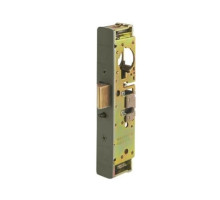 Adams Rite 4911W-35-102-313 Heavy Duty Deadlatch with Radius Faceplate with weatherseal in Dark Bronze