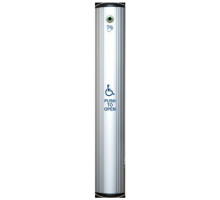 Camden Door Controls CM-7536-A4-WT Column 36' Switch Clear 'Active Wheelchair' 'Push to Open' Water Option