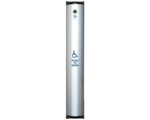 Camden Door Controls CM-7536-A4-WT Column 36' Switch Clear 'Active Wheelchair' 'Push to Open' Water Option