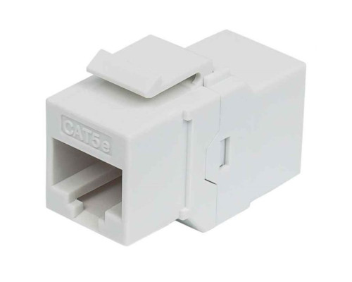 Intellinet 504935 Cat5e Inline Coupler, Keystone Type