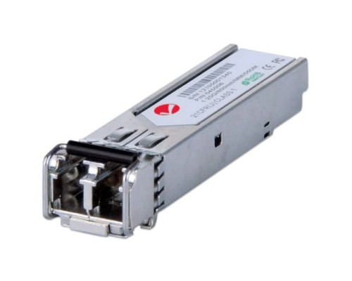 Intellinet 545006 ISFP-1G-LCMM-550M Gigabit Fiber SFP Optical Transceiver Module 1000Base-SX (LC) Multi-Mode Port