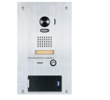 Aiphone IS-IPDVF-RP10 Stainless Steel Flush Mount IP Video Door Station