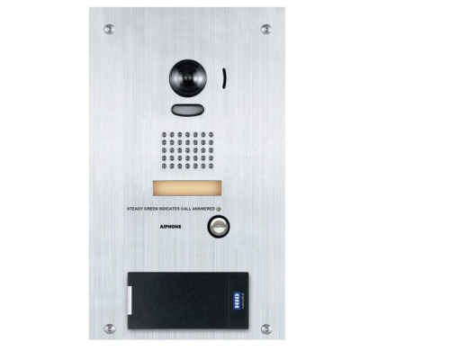 Aiphone IS-IPDVF-RP10 Stainless Steel Flush Mount IP Video Door Station