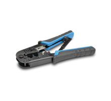 Tripp Lite T100-001 RJ11/RJ12/RJ45 Crimping Tool with Cable Stripper