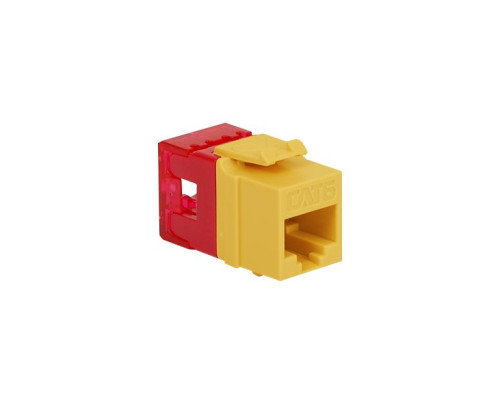 ICC IC1078F6YL HD CAT 6 Keystone Jack, Yellow