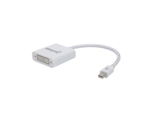 Manhattan 152907 Passive Mini DisplayPort to DVI-I Adapter