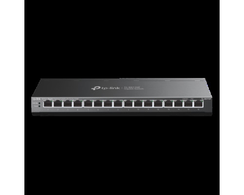 TP-Link TL-SG116P 16-Port Gigabit Desktop Switch with 16-Port PoE+