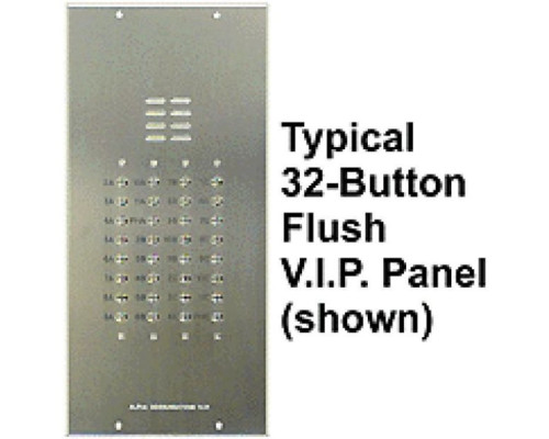 Alpha VI402-054 54 Button VIP Panel Flush No Directory