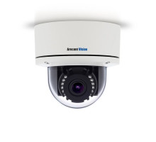 Arecont Vision AV05CLD-100 5 Megapixel Day/Night IR Indoor/Outdoor Dome IP Camera, 2.7-12mm Lens