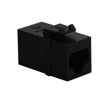 ICC IC107C6SBK RJ-11/14/25 6P6C Coupler, Black