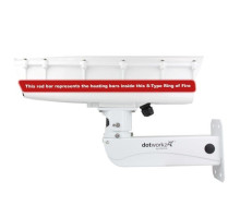 Dotworkz ST-RF-MVP-SS S-Type Ring of Fire De-Icing Camera Enclosure