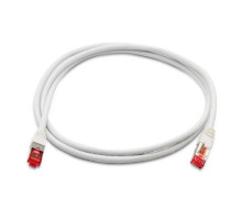 Triplett CAT6A-5WH CAT 6A 10GBPS Professional Grade, SSTP 26AWG Patch Cable 5' White