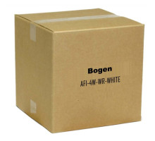 Bogen AFI-4W-WR-WHITE 2-Way Passive Loudspeaker System, Wide, Weather Resistant, White