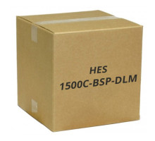 HES 1500C-BSP-DLM Heavy Duty Complete Electric Strike with Dual Lock Monitor in Black Suede Powder