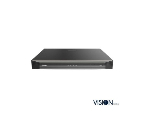 InVid VN1A-16X16LC 16 Channel NVR with 16 Plug & Play Ports, 112 Mbps, 2 HD Bays with Cloud Upgrade, No HDD