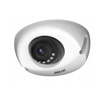 Pelco IWP333-1ERS 3 Megapixel Sarix Pro Network IR Vandal Resistant Wedge Dome Camera, 2.8mm Lens