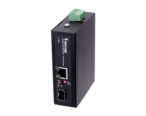 Vivotek AW-IHU-0200 Industrial 1xGE 60W UPoE + 1xGE SFP Switch