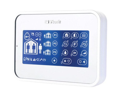 Visonic KP-160W PG2 Touch-screen Keypad for PowerMaster Alarm Systems