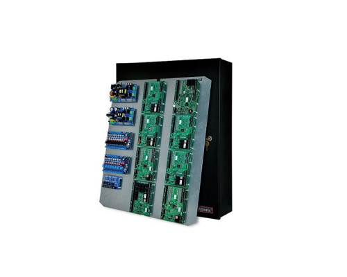 Altronix T3LK77F16DQ 16-Door Mercury Access and Power Integration Enclosure with TMV2 Backplane, 24VDC @ 20A