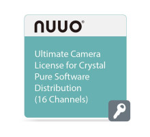 NUUO CV-CAM-ULT-16 Ultimate camera license 16ch Crystal pure software