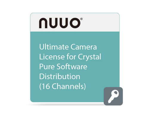 NUUO CV-CAM-ULT-16 Ultimate camera license 16ch Crystal pure software