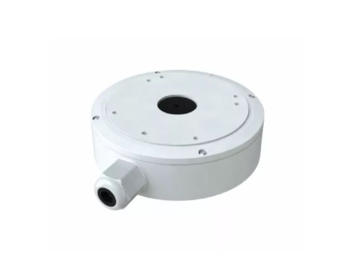 Avycon AVM-EDMT-W-TL1 Junction Box for Large Turret Dome Camera, White