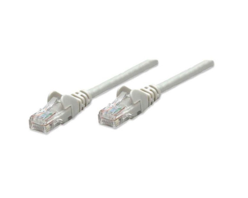 Intellinet 336628 IEC-C5-GY-5 Network Cable, Cat5e, UTP, 100% Copper, RJ45 Male / RJ45 Male, 1.5 m (5 ft.), Gray