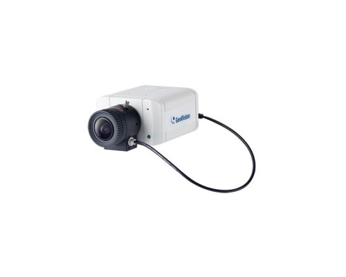 Geovision 84-BX8700V-3D010 GV-BX8700-FD 8 Megapixel Pro Face Detection IP Box Camera, 3.6-10mm