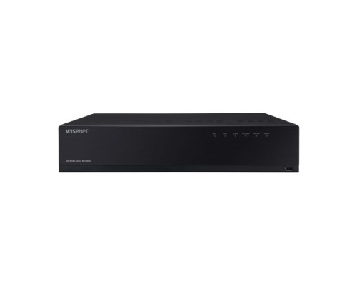 Hanwha Vision WRN-1610S-2TB 16 Channels Wisenet WAVE PoE+ Network Video Recorder, 2TB