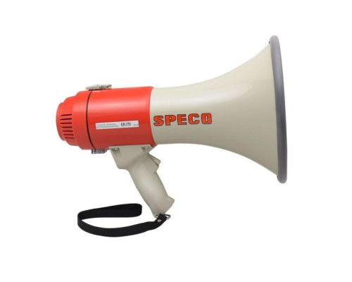 Speco ER370 16W Deluxe Megaphone with Siren