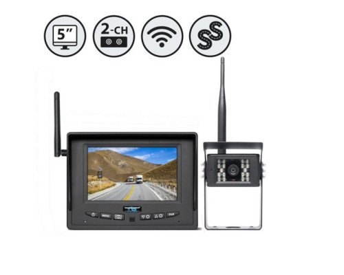 RVS Systems RVS-255W-A-01 Wireless Backup Camera, 5