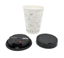 KJB DVR261WA 1080p Wi-Fi Coffee Cup Lid DVR with Camera