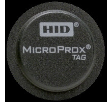 Interlogix 1391LSSNN MicroProx Tag, Standard Logo Front/Adhesive Back, 26 Bit Format, Specify Facility Code & Card Number