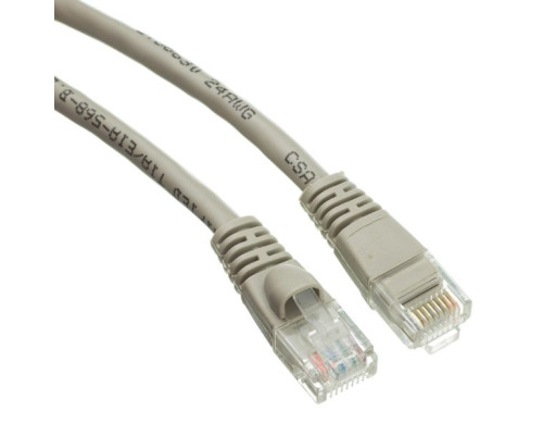 MDY Group 907147 Network CAT 6, Patch Cable RJ-45 for LAN/Ethernet/Modem, Gray, 10 Feet