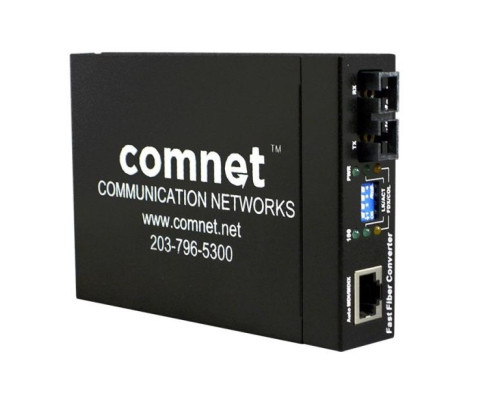 Comnet CWFE2SCM2 Commercial Grade 100 Mbps Ethernet Media Converter