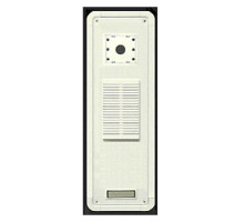 Alpha TTVM1W 1 Button Video Panel-White-Flush