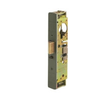 Adams Rite 4911W-36-121-313 Heavy Duty Deadlatch with Radius Faceplate with weatherseal in Dark Bronze