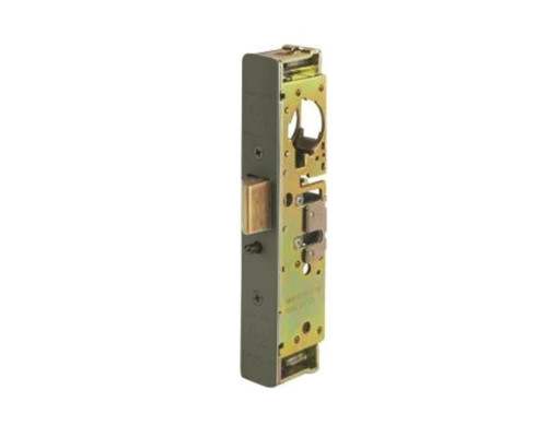 Adams Rite 4911W-36-121-313 Heavy Duty Deadlatch with Radius Faceplate with weatherseal in Dark Bronze