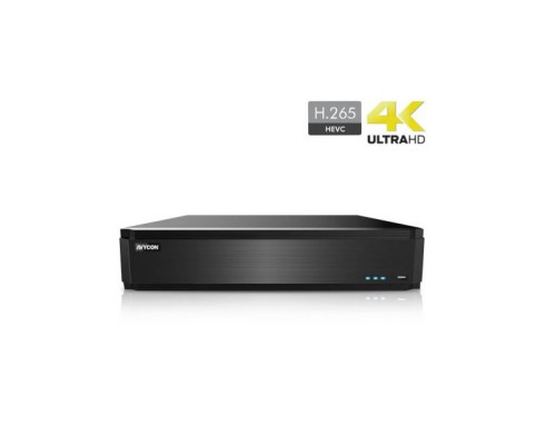 Avycon AVR-HN564E2NR-8T 64 Channel 4K UHD Network Video Recorder, 8TB