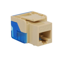 ICC IC1078E5IV CAT 5e EZ Keystone Jack, Ivory