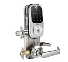 Yale YRC226ZW2NW5619 Assure Lock Interconnected Lockset with Touchscreen Deadbolt, Satin Nickel